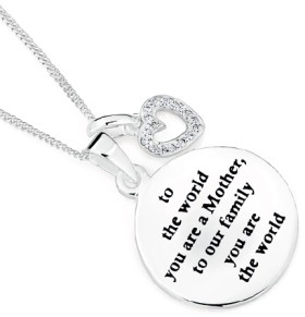 Sterling-Silver-You-Mean-the-World-to-Me-Pendant on sale