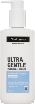 Neutrogena-Ultra-Gentle-Foaming-Cleanser-200mL on sale
