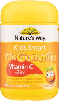 Natures-Way-Kids-Smart-Vita-Gummies-Vitamin-C-Zinc-120-Pack on sale