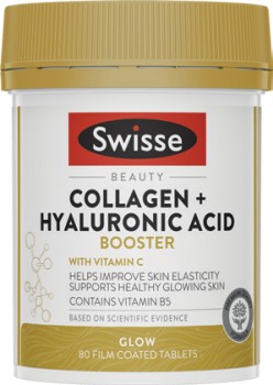 Swisse-Beauty-Collagen-Hyaluronic-Acid-Booster-80-Tablets on sale