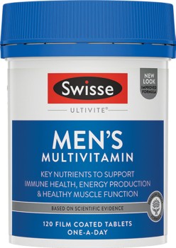 Swisse-Ultivite-Mens-Multivitamin-120-Tablets on sale