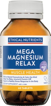 Ethical-Nutrients-Mega-Magnesium-Relax-60-Tablets on sale