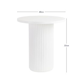 Tully-White-Fluted-Side-Table-by-Habitat on sale