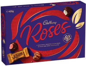 Cadbury-Chocolate-Roses-Box-420g on sale