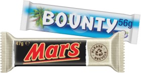 Mars-Violet-Crumble-Medium-Bars-or-MMs-3556g-Selected-Varieties on sale