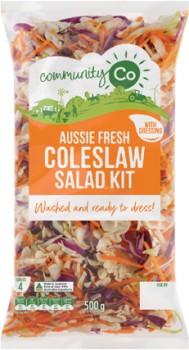 Community-Co-Coleslaw-Salad-Kit-500g on sale