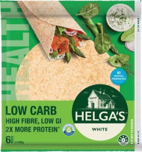 Helgas-Low-Carb-Wraps-6-Pack-Selected-Varieties on sale