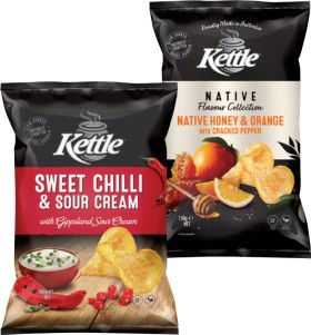 Kettle-Potato-Chips-150165g-Selected-Varieties on sale