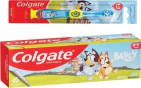 Colgate-Kids-Toothpaste-90g-or-25-Years-Toothbrush-1-Pack-Selected-Varieties on sale