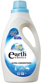 Earth-Choice-Ultra-Concentrate-Laundry-Liquid-1-Litre-Selected-Varieties on sale