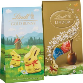Lindt-Mini-Gold-Bunny-or-Eggs-Bag-90-140g-Selected-Varieties on sale