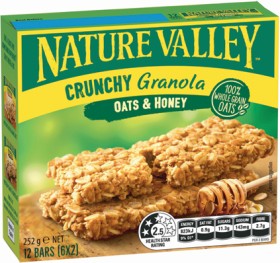 Nature-Valley-Crunchy-Oats-6x2-Pack-or-Protein-Bars-4-Pack-Selected-Varieties on sale