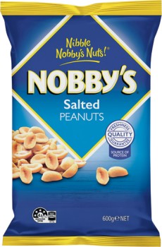 Nobbys-Salted-Peanuts-600g on sale