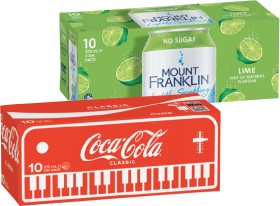 Coca-Cola-Sprite-Fanta-or-Mount-Franklin-10x375mL-Selected-Varieties on sale