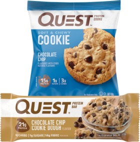 Quest-Protein-Bar-Peanut-Butter-Cups-or-Cookie-42-60g-Selected-Varieties on sale