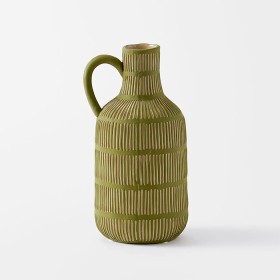 Freya-Ceramic-Vase-Large-Green on sale