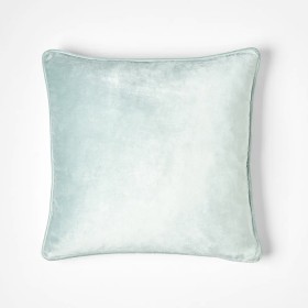 Margor-Velvet-Cushion-Pale-Aqua on sale