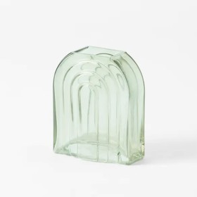 Ruby-Arch-Glass-Vase on sale