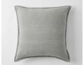 Sorano-Linen-Blend-Cushion-Pale-Grey on sale