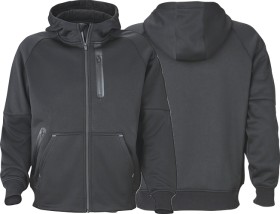 Eleven-Black-Tech-Fleece-Full-Zip-Hoodie on sale