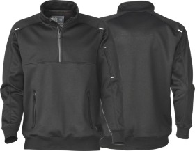 Eleven-Black-Tech-Fleece-Quarter-Zip-Pullover on sale