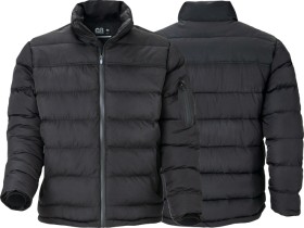 Eleven-Black-Quilted-Puffer-Jacket on sale