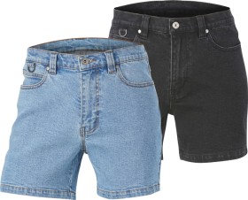 HammerField-Denim-Stretch-Shorts on sale