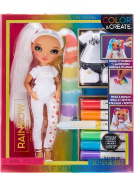 Rainbow-High-Assorted-Colour-Create-Fashion-Dolls on sale