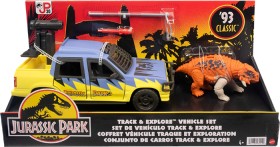 Jurassic-World-Track-Explore-Vehicle-Set on sale