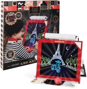 FAO-Schwarz-3in1-LED-Toy-Easel-Tabletop on sale