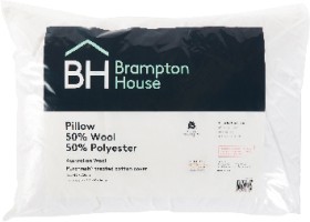 Brampton-House-50-Wool-50-Polyester-Standard-Pillow on sale
