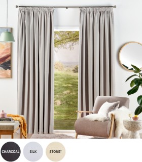 Willow-Blockout-Pencil-Pleat-Curtains on sale