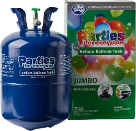 Jumbo-Helium-Tank on sale
