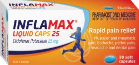 Inflamax-Liquid-Caps-25-Diclofenac-Potassium-30-Soft-Capsules on sale