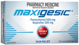 Maxigesic-Double-Action-Pain-Relief-12-Tablets on sale