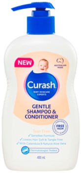 Curash-Gentle-Shampoo-Conditioner-400mL on sale