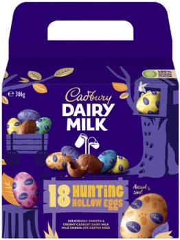 Cadbury-Dairy-Milk-18-Piece-Egg-Hunt-Carry-Pack-306g on sale