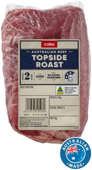 Coles-Australian-No-Added-Hormones-Beef-Topside-Roast on sale