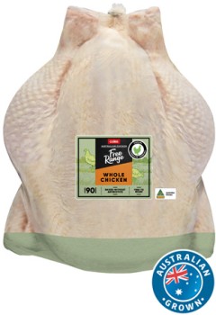 Coles-Free-Range-RSPCA-Approved-Whole-Chicken on sale