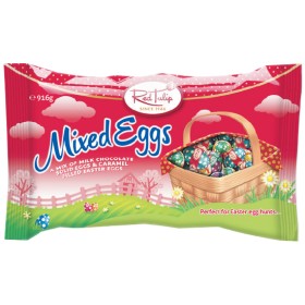 Red-Tulip-Mixed-Milk-Chocolate-and-Caramel-Easter-Hunt-Eggs-916g on sale