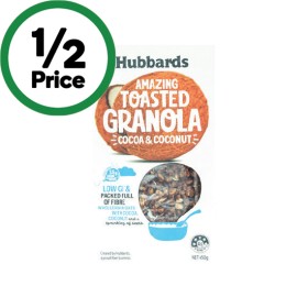 Hubbards-Muesli-Granola-or-Clusters-450g on sale