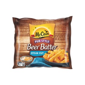 McCain-Beer-Batter-Chips-or-Wedges-750g on sale