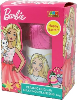 Barbie-Ceramic-Mug-Egg-Set-with-60g-Egg on sale