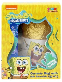 Sponge-Bob-Ceramic-Mug-Egg-Set-with-60g-Egg on sale