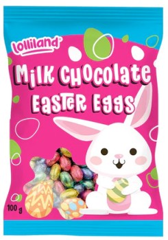 Solid-Mini-Milk-Chocolate-Easter-Eggs-100g on sale