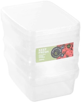 Lemon-Lime-Keep-Fresh-Food-Containers-300ml-3-Pack on sale