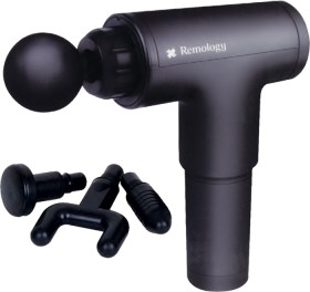 Remology-Impact-Therapy-Percussive-Massage-Gun-with-4-Head-Attachments on sale