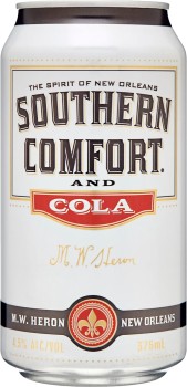 Southern-Comfort-Cola-Cans-10-Pack-375mL on sale