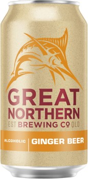 Great-Northern-Brewing-Co-Ginger-Beer-10-Pack-Cans-375mL on sale
