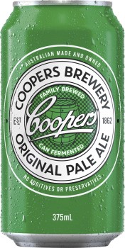 Coopers-Original-Pale-Ale-Cans-375mL on sale